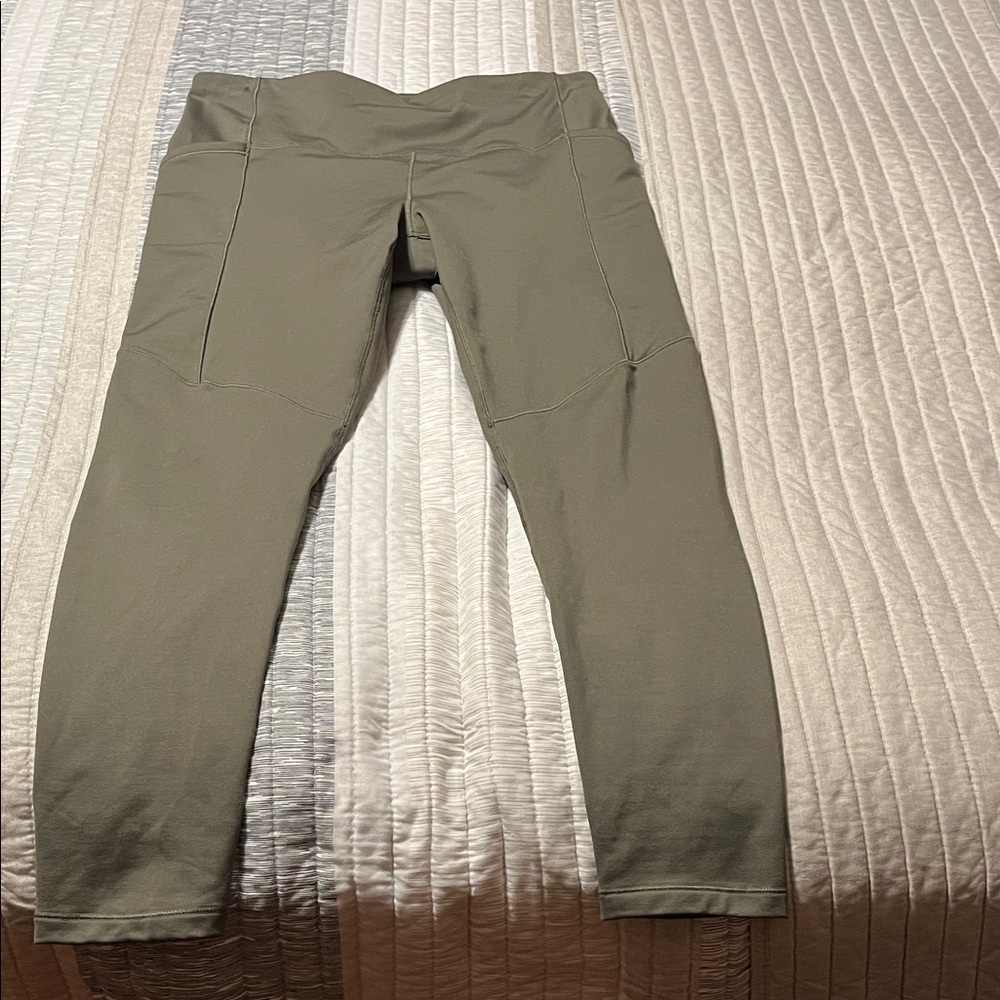 Calia Army Green Leggings